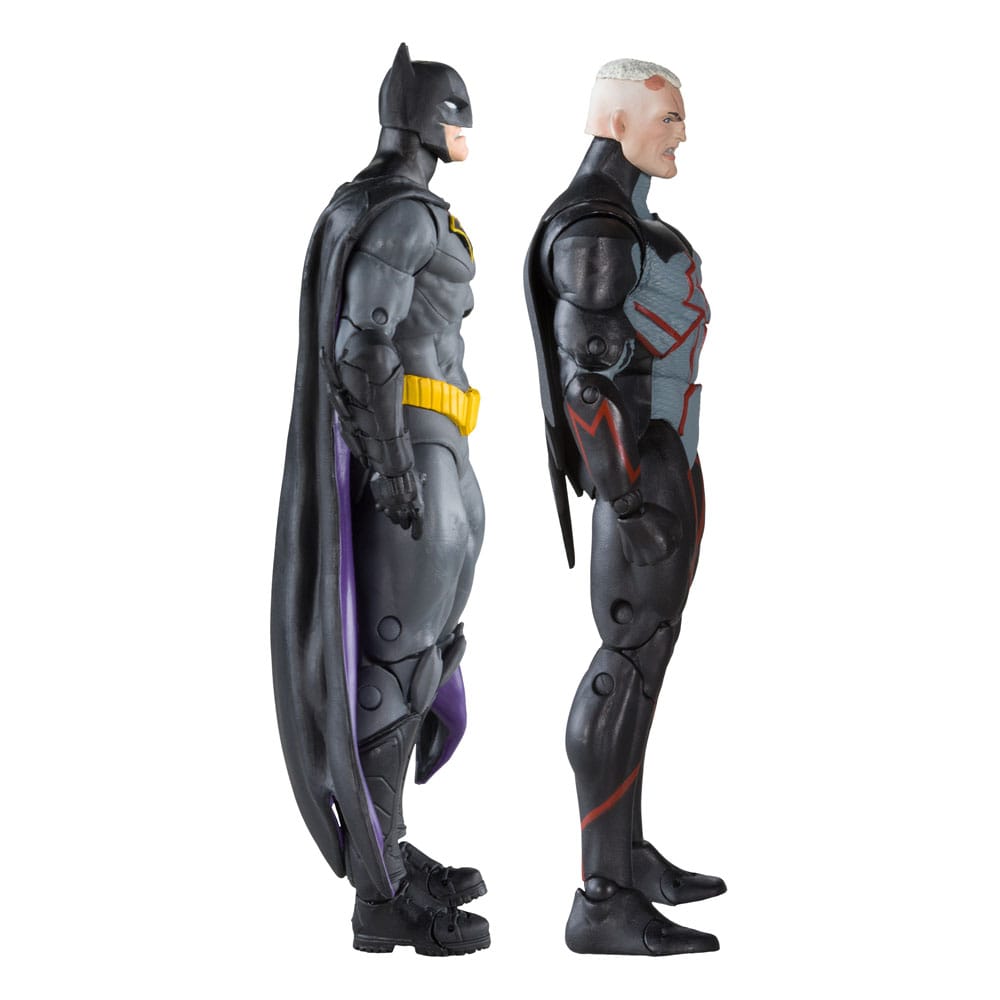 DC Collector Action Figures Pack of 2 Omega (Unmasked) & Batman (Bloody)(Gold Label) 18 cm - Damaged packaging