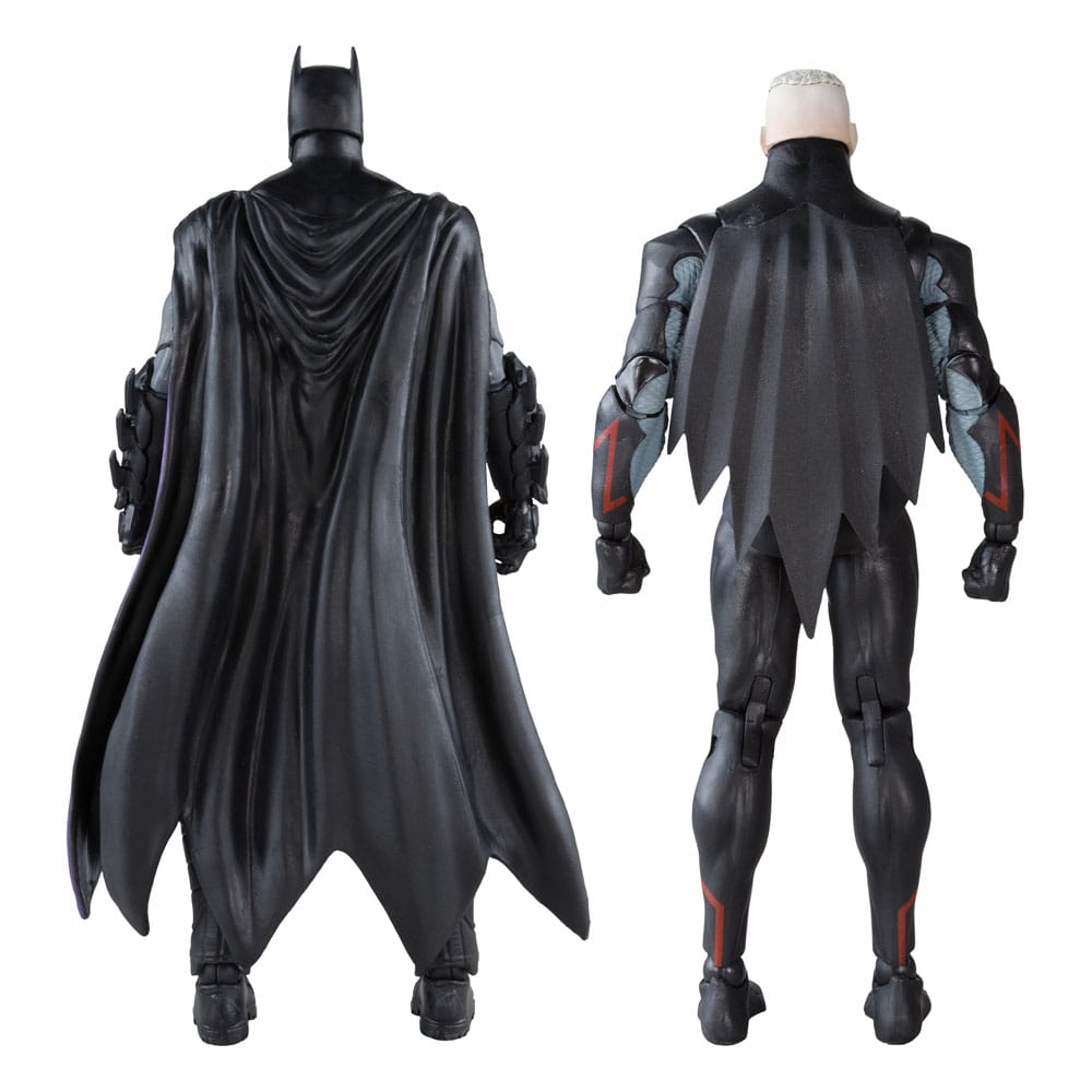 DC Collector Action Figures Pack of 2 Omega (Unmasked) &amp; Batman (Bloody)(Gold Label) 18 cm