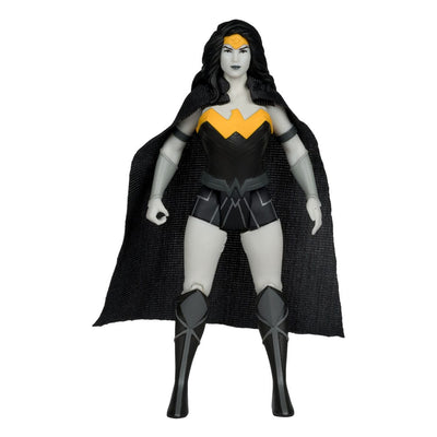 DC Direct Super Powers Action Figures Batman, Superman & Wonder Woman Black & White Accent Edition Gold Label 13 cm