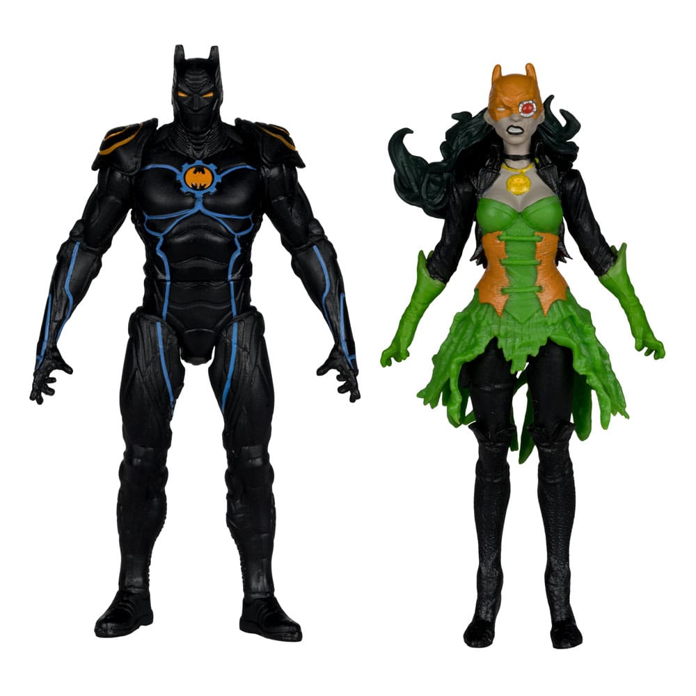 DC Direct Page Punchers Action Figure 2-Pack Batman of Earth-44 &amp; Batman of Earth-11 (Dark Nights: Metal) 8 cm