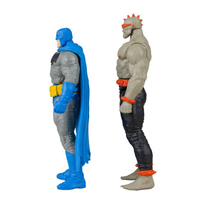 DC Direct Gaming Action Figures Batman (Blue) & Mutant Leader (Dark Knight Returns #1) 8 cm