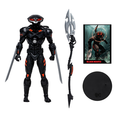 DC Direct Page Punchers Action Figure Black Manta (Aquaman) 18 cm