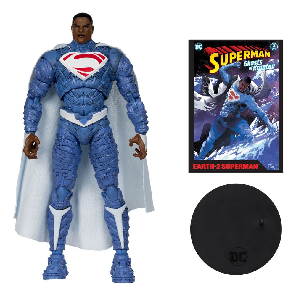 DC Direct Action Figure & Comic Book Superman Wave 5 Earth-2 Superman (Ghosts of Krypton) 18 cm