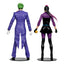 DC Multiverse Action Figures Pack of 2 The Joker &amp; Punchline 18 cm