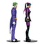 DC Multiverse Action Figures Pack of 2 The Joker &amp; Punchline 18 cm