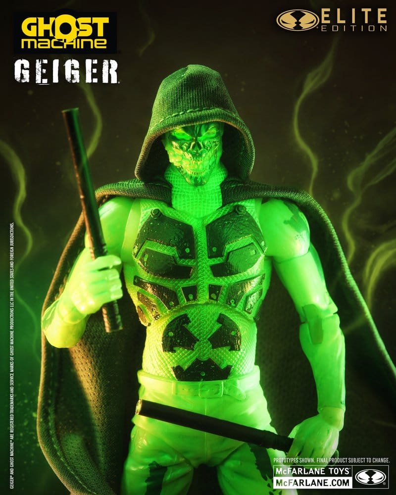 Ghost Machine McFarlane Elite Edition Deluxe Action Figure Geiger 18 cm