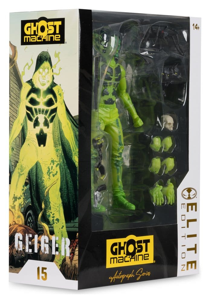 Ghost Machine McFarlane Elite Edition Deluxe Action Figure Geiger 18 cm
