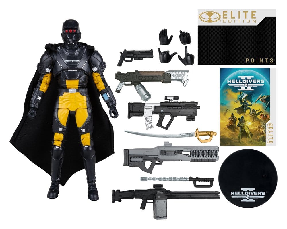 Helldivers 2 Elite Edition Action Figure SA-04 Combat Technician 18 cm