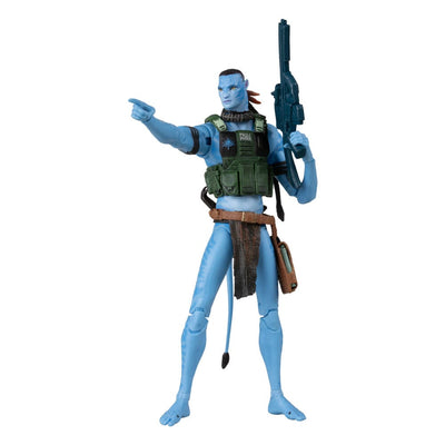 Avatar: Fire and Ash Action Figure Quaritch (Ash Recom) (Gold Label) 18 cm