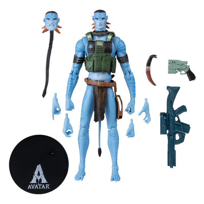 Avatar: Fire and Ash Action Figure Quaritch (Ash Recom) (Gold Label) 18 cm