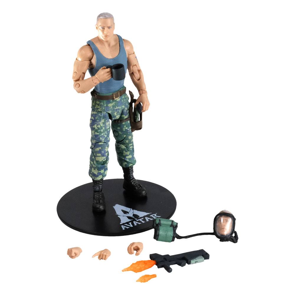 Avatar Action Figure Colonel Miles Quaritch 10 cm