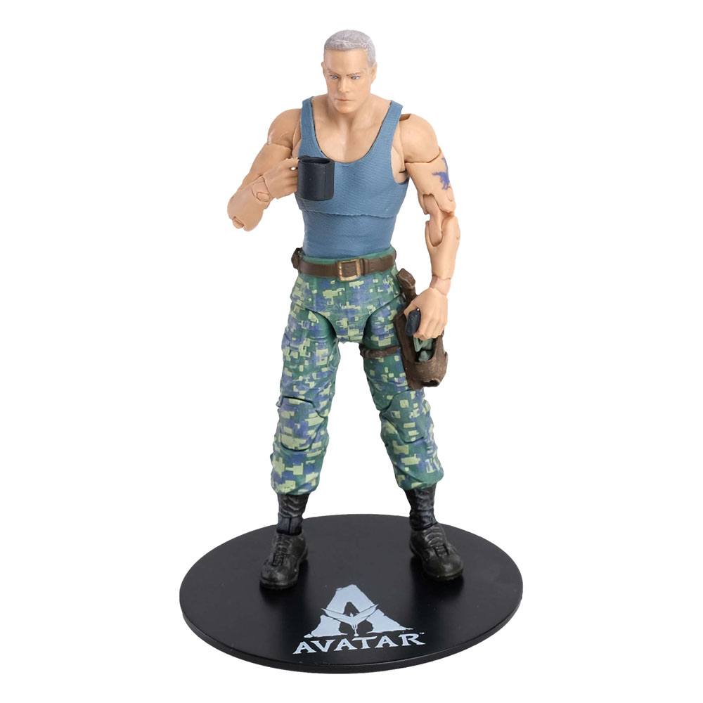 Avatar Action Figure Colonel Miles Quaritch 10 cm