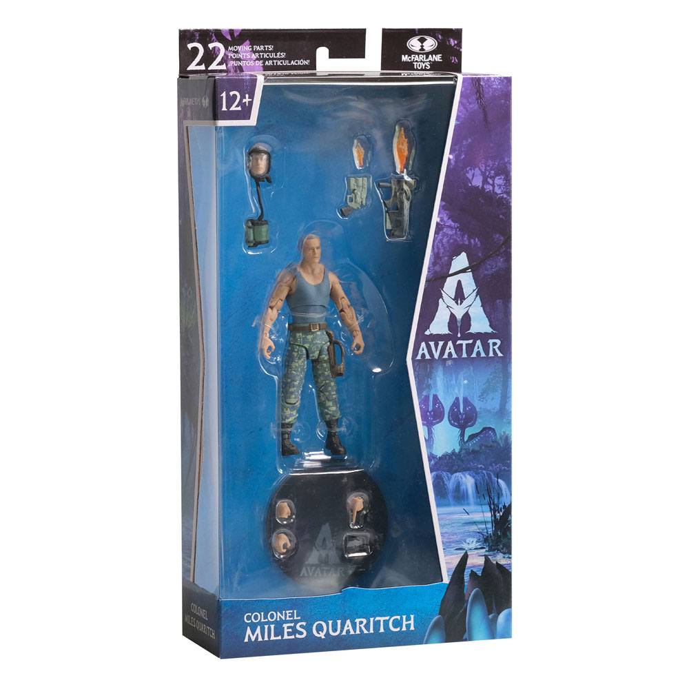 Avatar Action Figure Colonel Miles Quaritch 10 cm