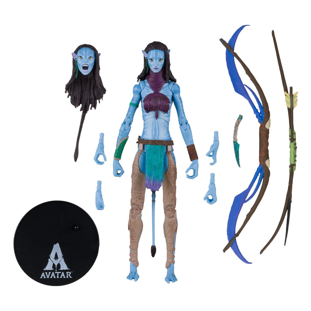 Avatar: Fire and Ash Action Figure Neytiri (Omatikaya Warrior) 18 cm