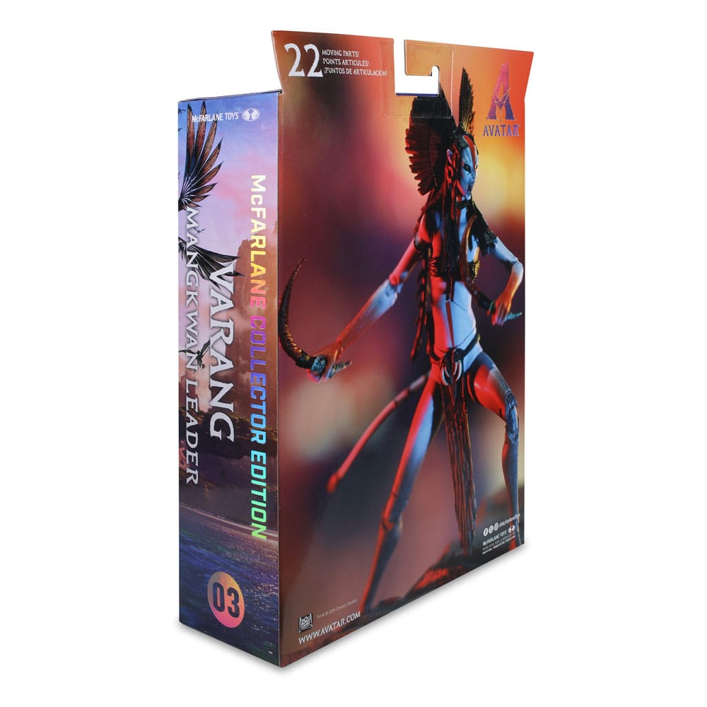 Avatar: Fire and Ash Action Figure Varang (Mangkwan Leader) 18 cm