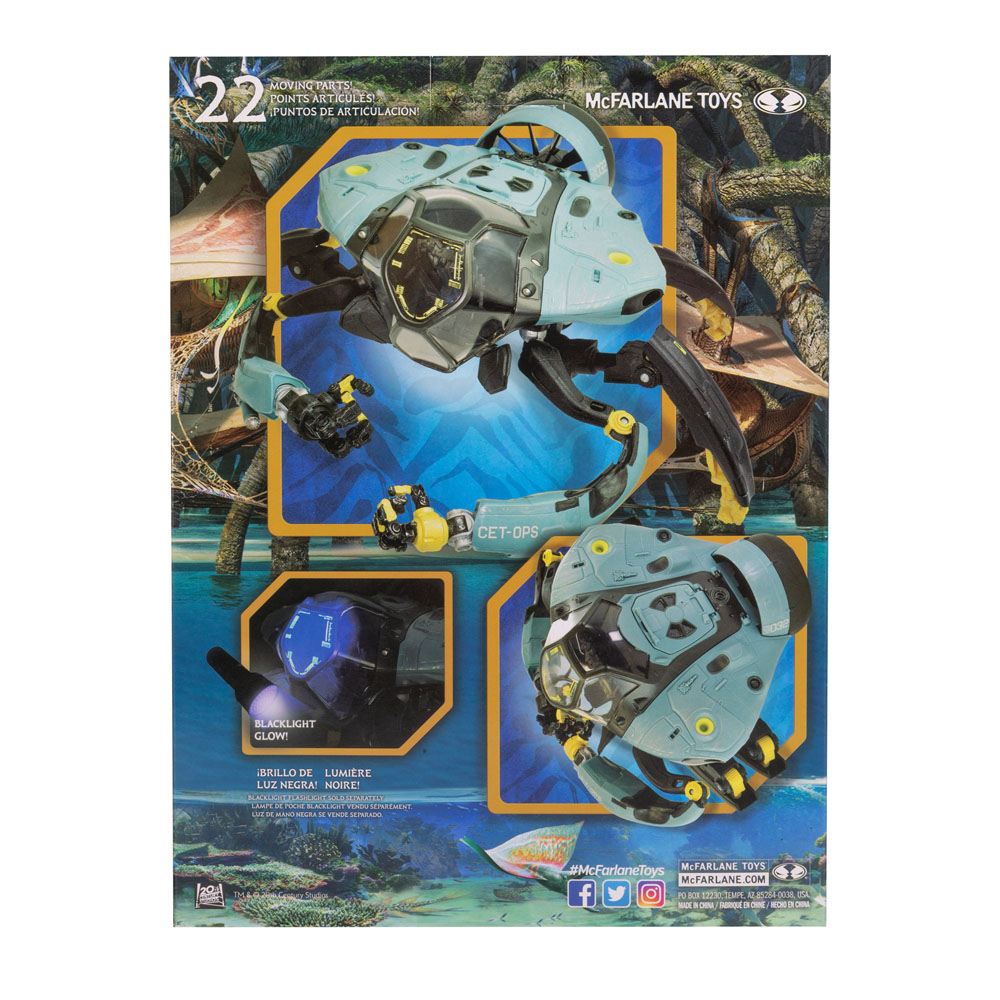 Avatar: The Way of Water: The Way of Water Megafig Action Figure CET-OPS Crabsuit 30 cm - Severely damaged packaging