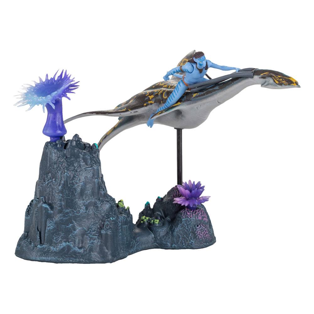 Avatar: The Way of Water Deluxe Medium Action Figures Neteyam &amp; Ilu