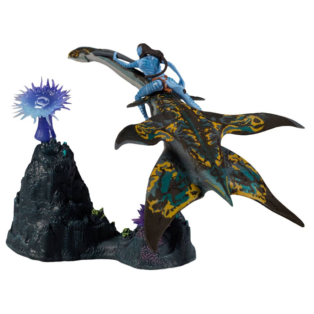 Avatar: The Way of Water Deluxe Medium Action Figures Neteyam &amp; Ilu