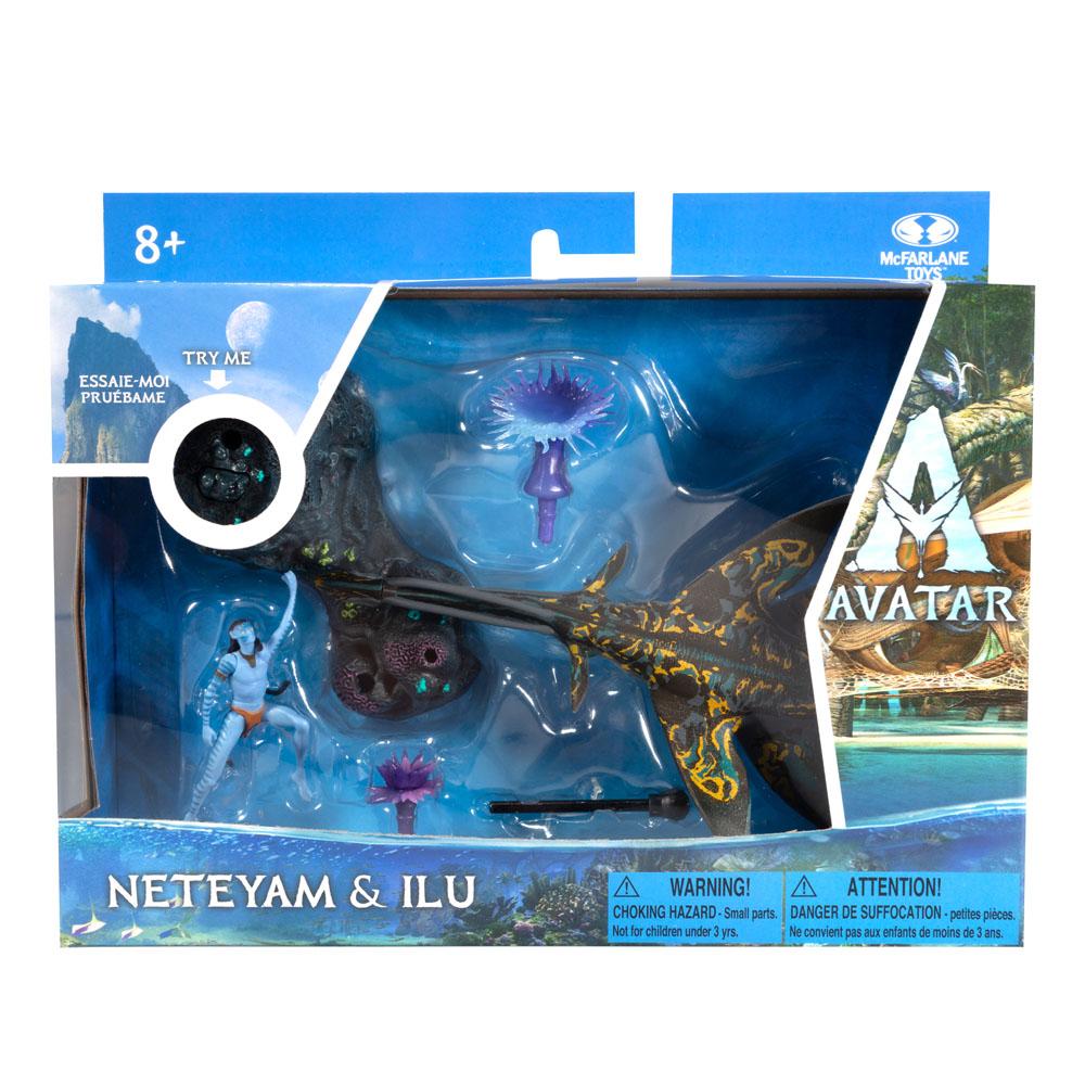 Avatar: The Way of Water Deluxe Medium Action Figures Neteyam &amp; Ilu