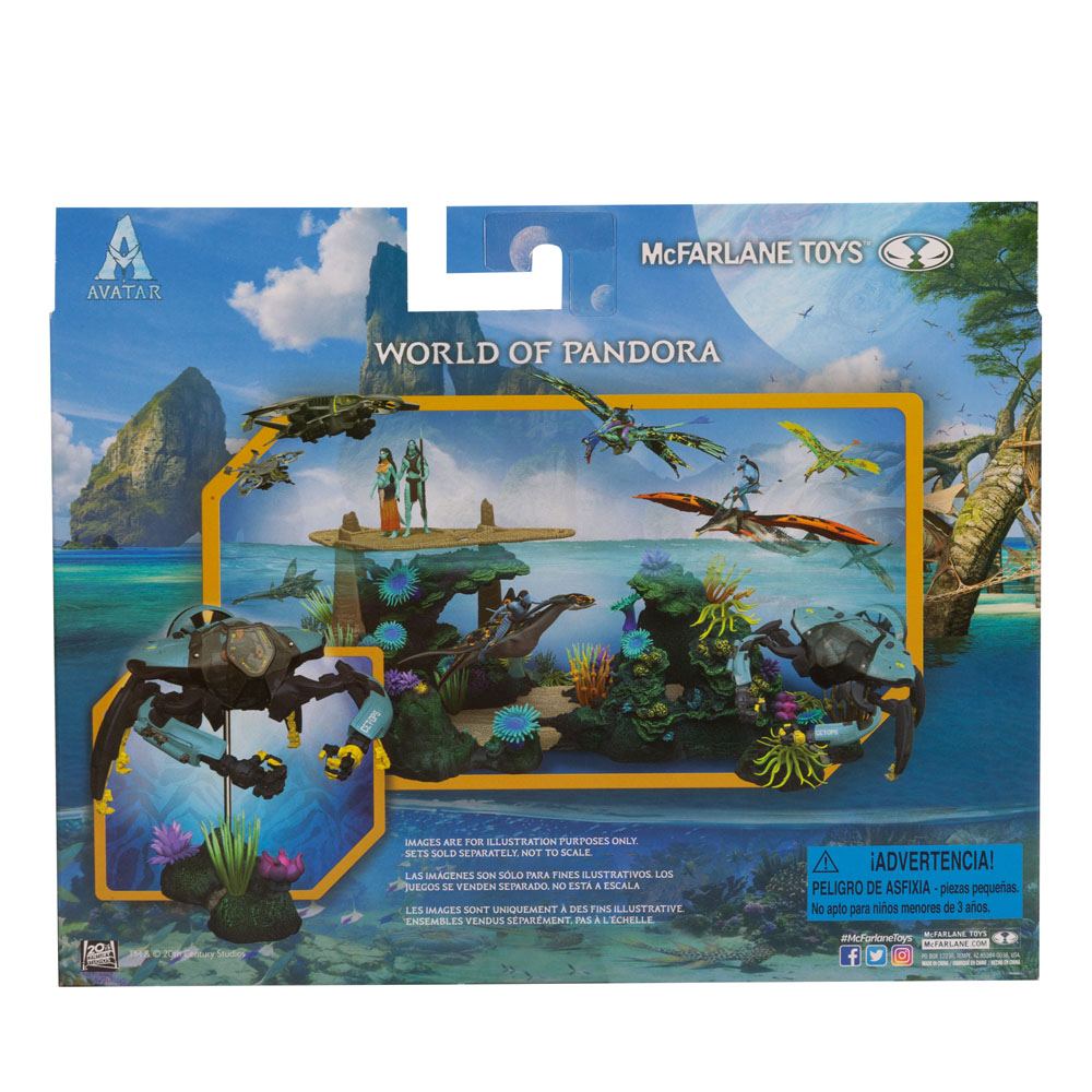 Avatar: The Way of Water WOP Deluxe Medium Action Figures CET-OPS Crabsuit