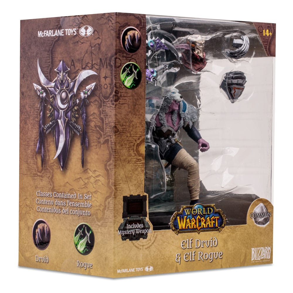 World of Warcraft Action Figure Night Elf: Druid / Rogue 15 cm