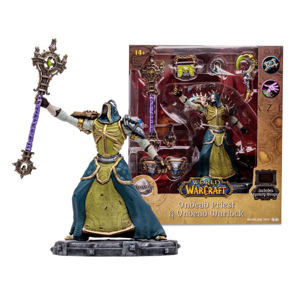 World of Warcraft Action Figure Undead: Priest / Warlock 15 cm