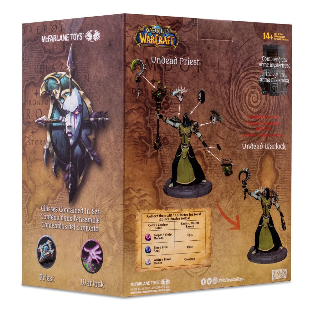 World of Warcraft Action Figure Undead: Priest / Warlock 15 cm