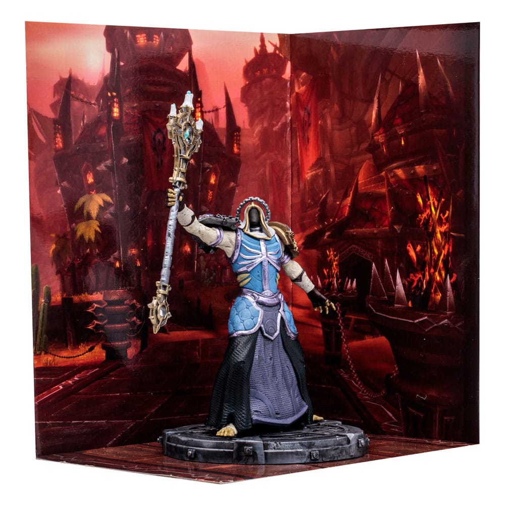 World of Warcraft Action Figure Undead Priest Warlock (Epic) 15 cm - Damaged packaging