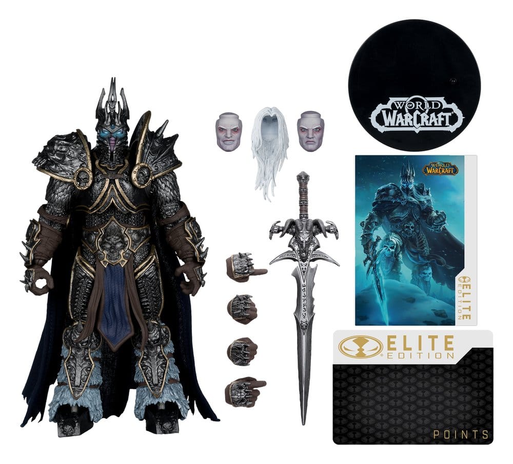 World of Warcraft McFarlane Elite Edition Action Figure Lich King #09 18 cm - Damaged packaging
