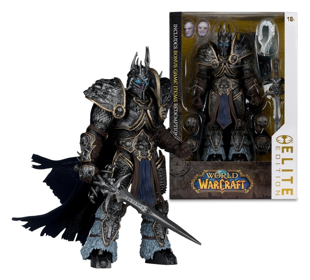 World of Warcraft McFarlane Elite Edition Action Figure Lich King #09 18 cm - Damaged packaging