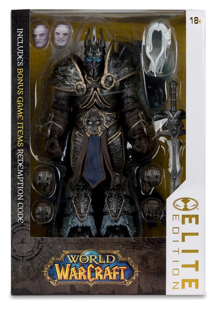 World of Warcraft McFarlane Elite Edition Action Figure Lich King #09 18 cm - Damaged packaging