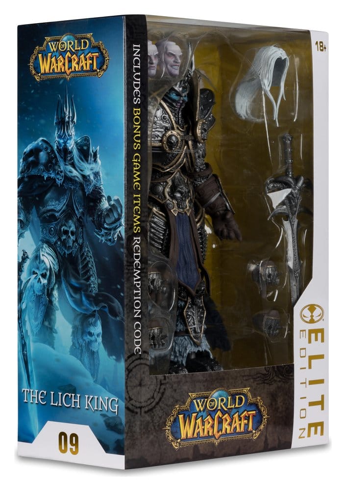World of Warcraft McFarlane Elite Edition Action Figure Lich King #09 18 cm - Damaged packaging