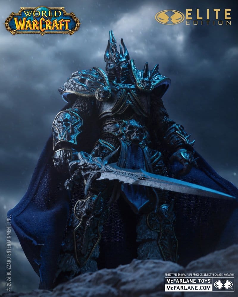World of Warcraft McFarlane Elite Edition Action Figure Lich King #09 18 cm - Damaged packaging