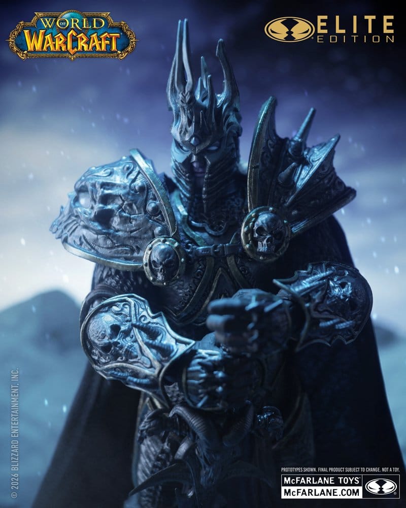 World of Warcraft McFarlane Elite Edition Action Figure Lich King #09 18 cm - Damaged packaging
