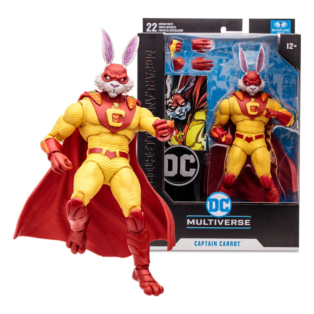 DC Collector Action Figure Captain Carrot (Justice League Incarnate) 18 cm