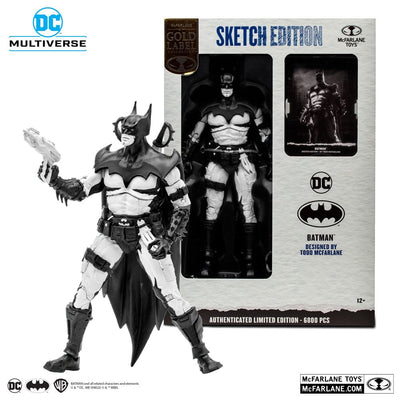 DC Multiverse Action Figure Batman by Todd McFarlane Sketch Edition (Gold Label) 18 cm