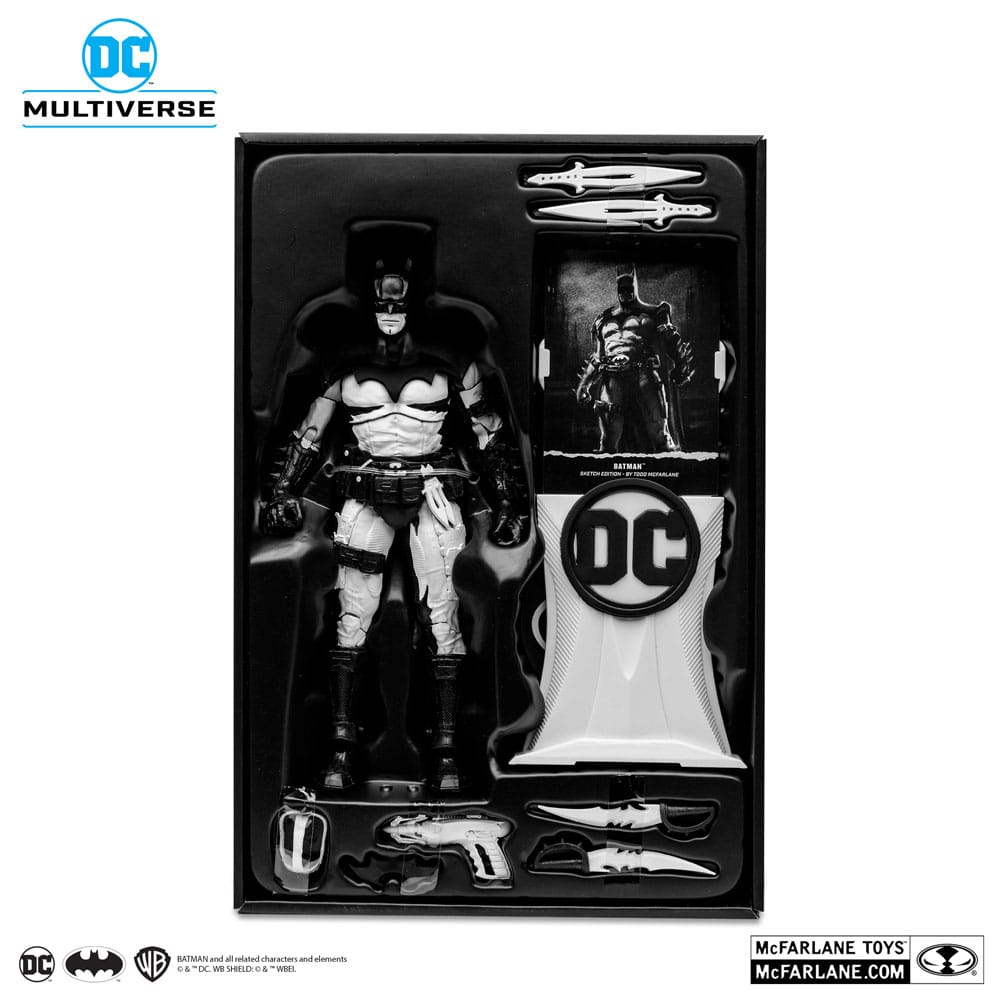 DC Multiverse Action Figure Batman by Todd McFarlane Sketch Edition (Gold Label) 18 cm