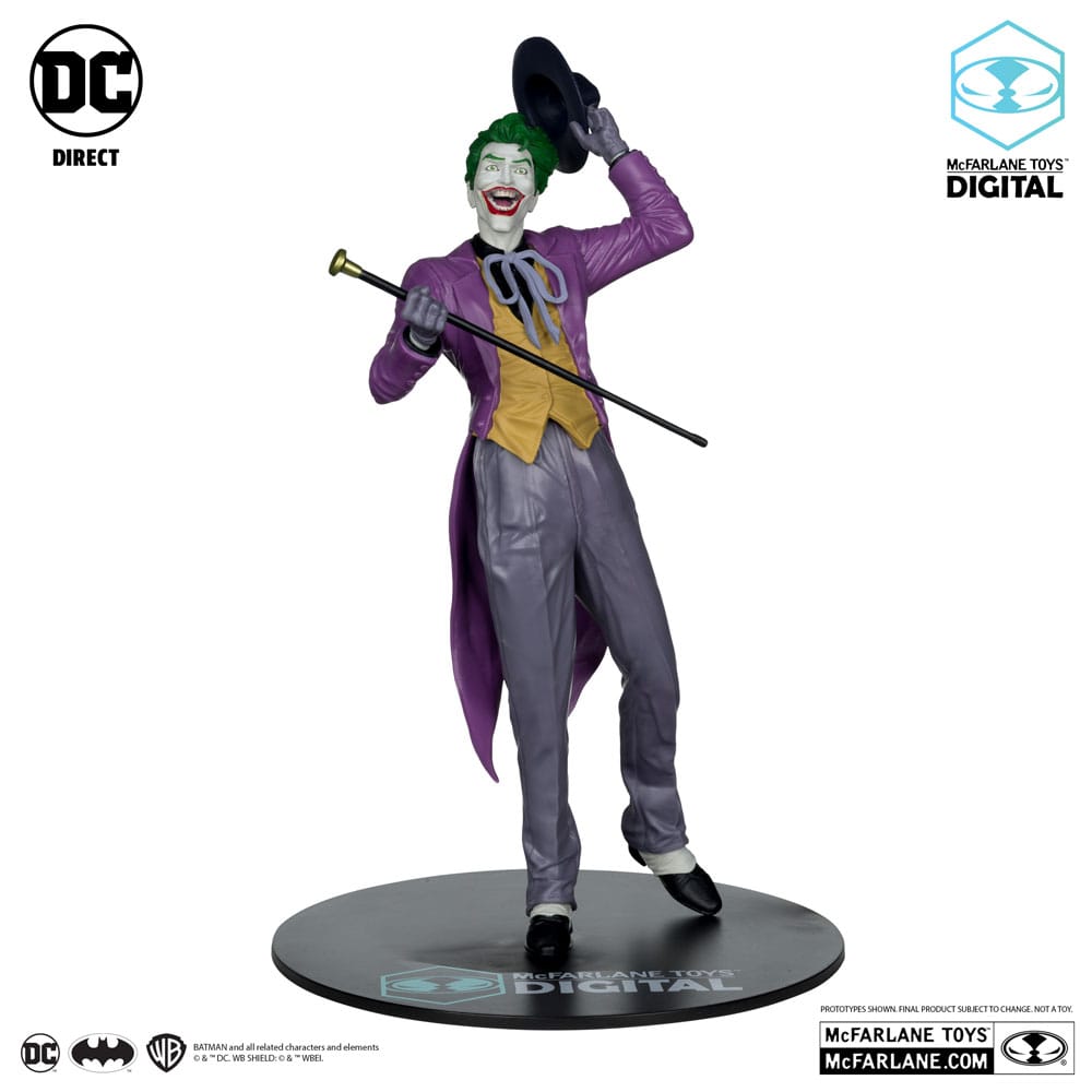 DC Direct PVC Statue 1/6 The Joker by Jason Fabok (McFarlane Digital) 29 cm  - Damaged packaging