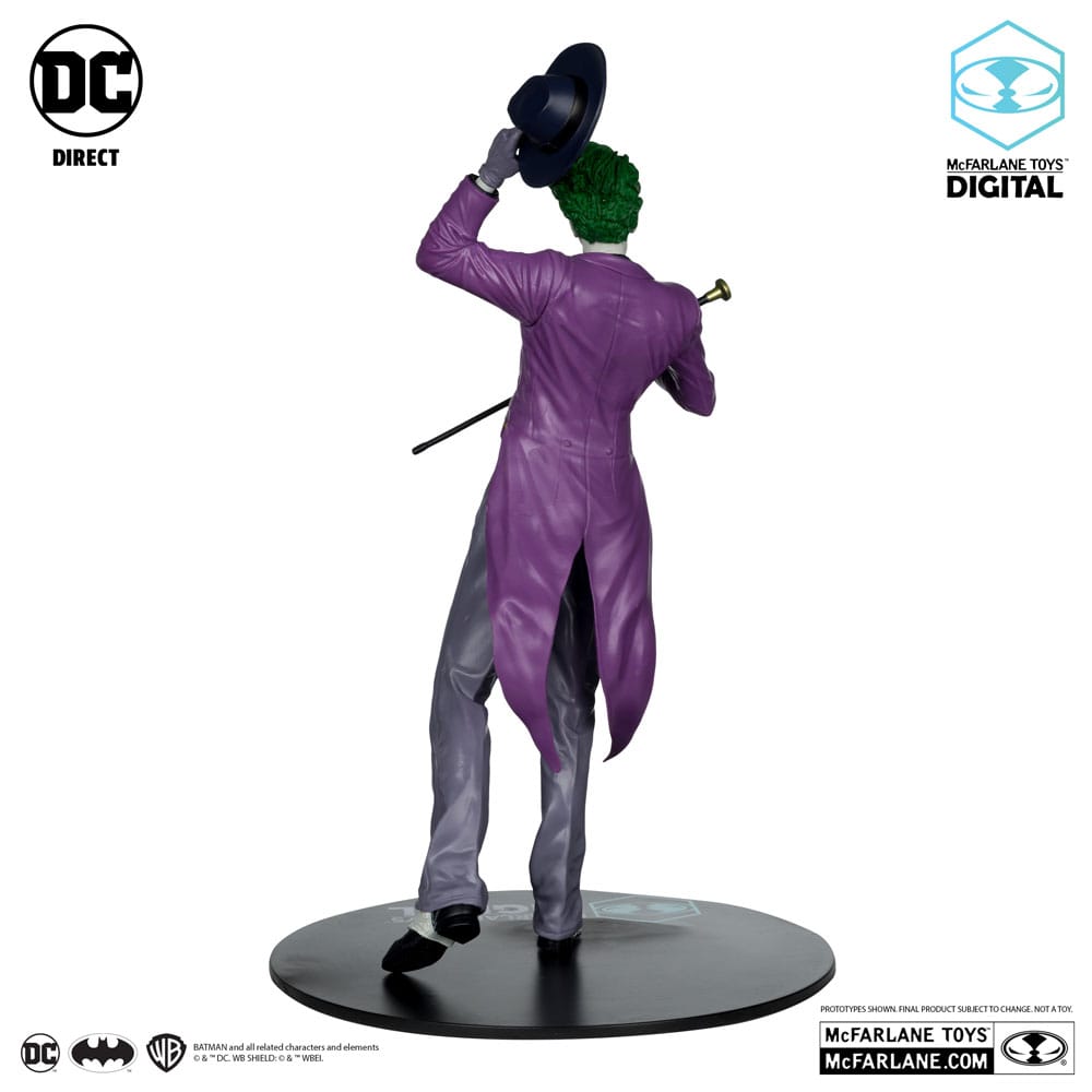DC Direct PVC Statue 1/6 The Joker by Jason Fabok (McFarlane Digital) 29 cm  - Damaged packaging