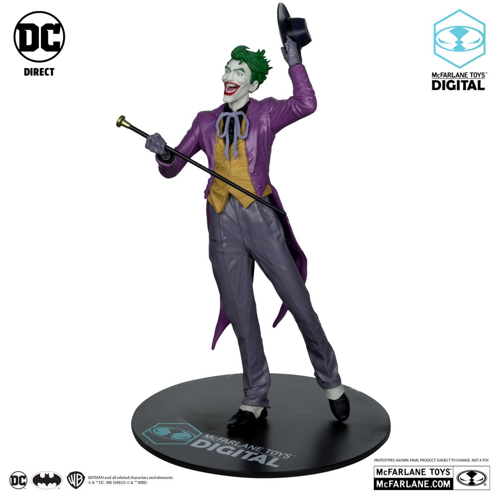 DC Direct PVC Statue 1/6 The Joker by Jason Fabok (McFarlane Digital) 29 cm  - Damaged packaging