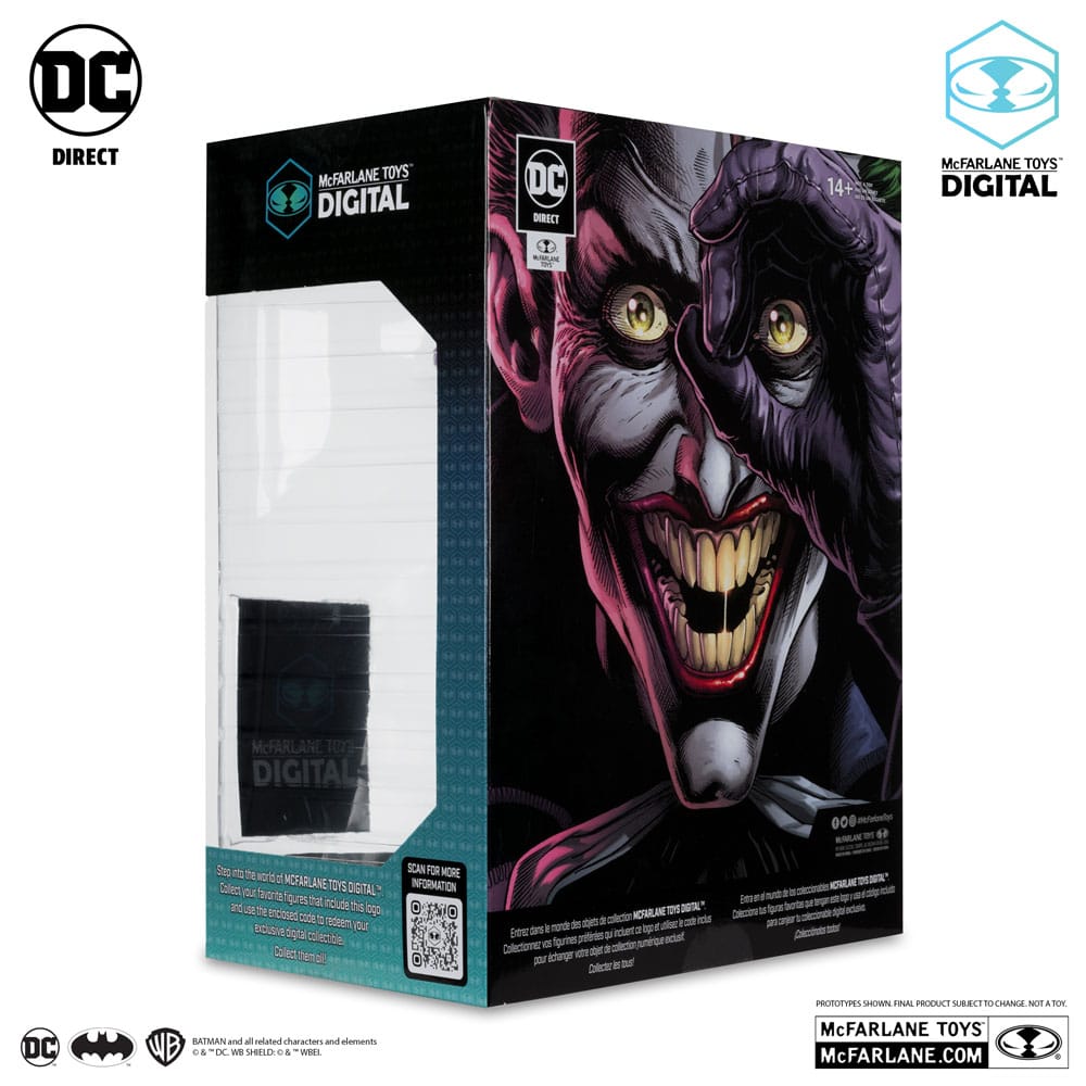 DC Direct PVC Statue 1/6 The Joker by Jason Fabok (McFarlane Digital) 29 cm  - Damaged packaging
