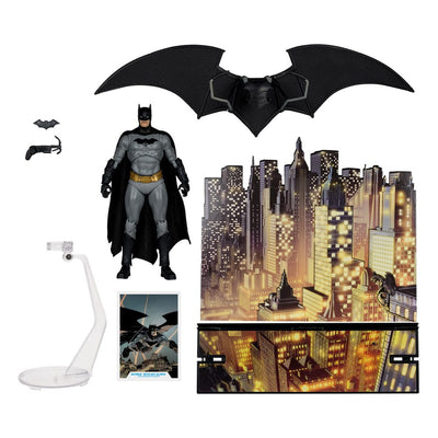 DC Multiverse Action Figure Batman with Bat-Glider (The Thirteenth Hour) (Gold Label) 18 cm