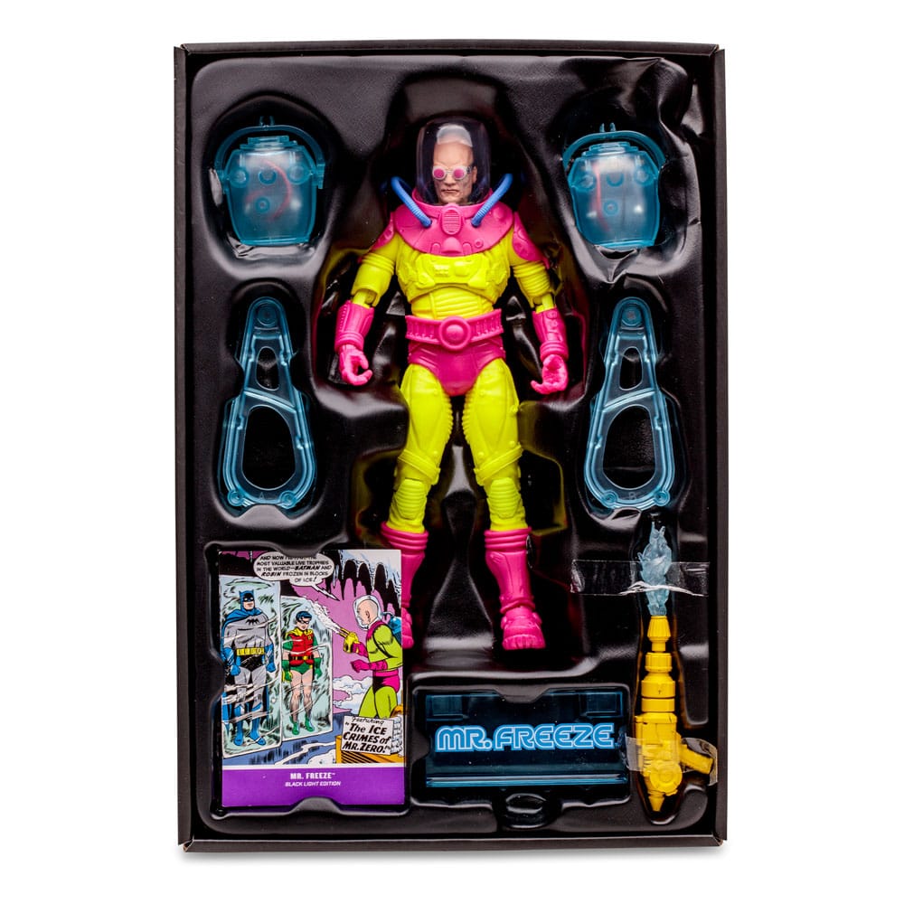 DC Multiverse Action Figure Mr. Freeze (Black Light) (Gold Label) 18 cm