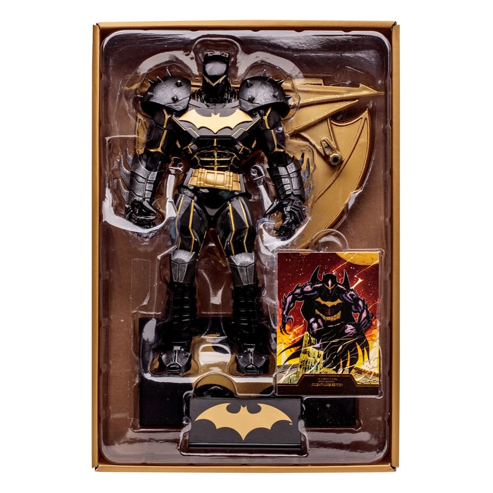 DC Multiverse Action Figure Batman (Hellbat) (Knightmare) (Gold Label) 18 cm