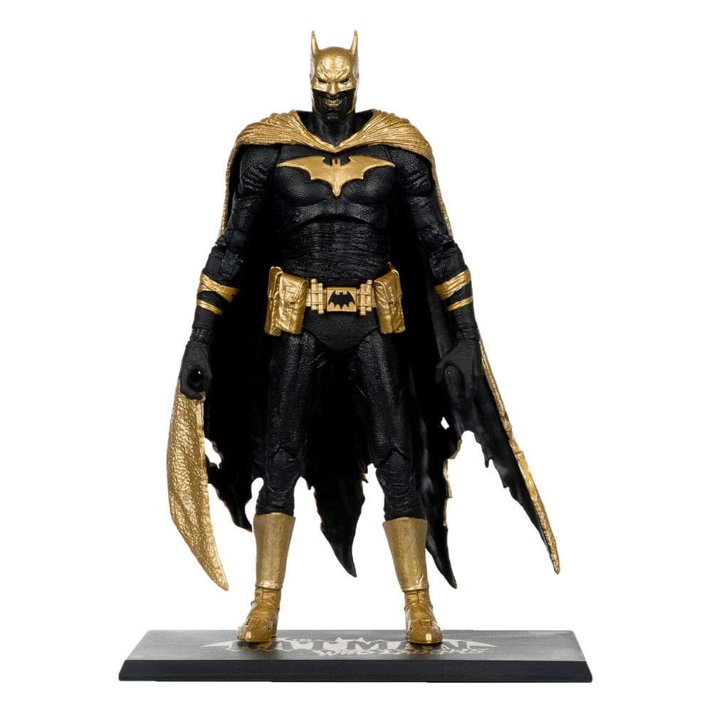 DC Multiverse Action Figure Batman of Earth-22 Infected (Dark Metal) Knightmare Edition (Gold Label) 18 cm