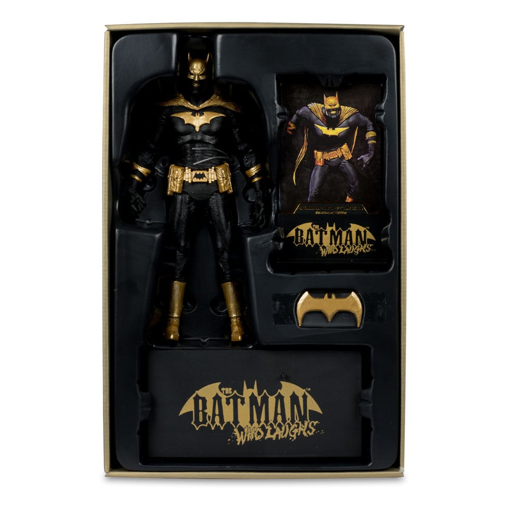 DC Multiverse Action Figure Batman of Earth-22 Infected (Dark Metal) Knightmare Edition (Gold Label) 18 cm