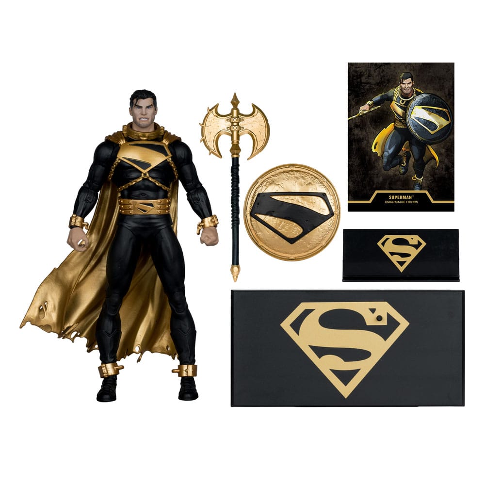 DC Multiverse Action Figure Superman (Future State) (Knightmare) (Gold Label) 18 cm
