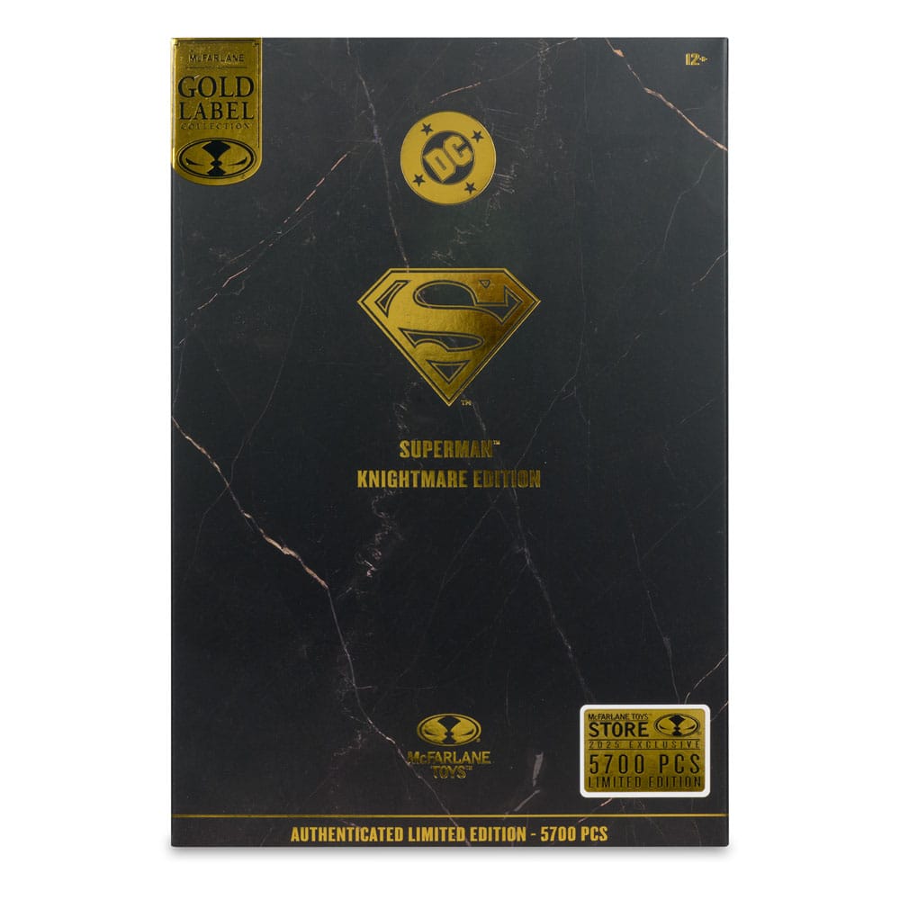 DC Multiverse Action Figure Superman (Future State) (Knightmare) (Gold Label) 18 cm