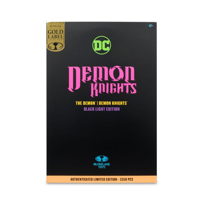 DC Multiverse Action Figure The Demon (Demon Knights) Black Light Edition (Gold Label) 18 cm