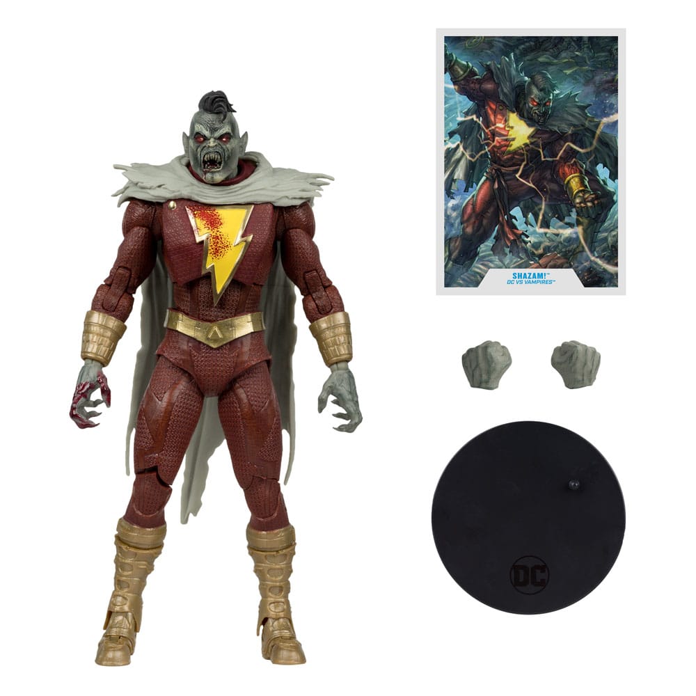 DC Multiverse Action Figure Shazam (DC vs Vampires) Gold Label 18 cm